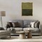 Stupell Industries Green Hued Rustic Abstract Floating Frame By Design Fabrikken